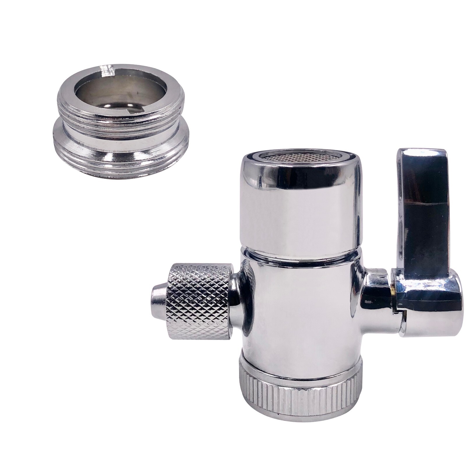 Faucet 1/4“ 3/8” Adapter Diverter Valve Counter Top Water Filter 3/8 Tube gallery