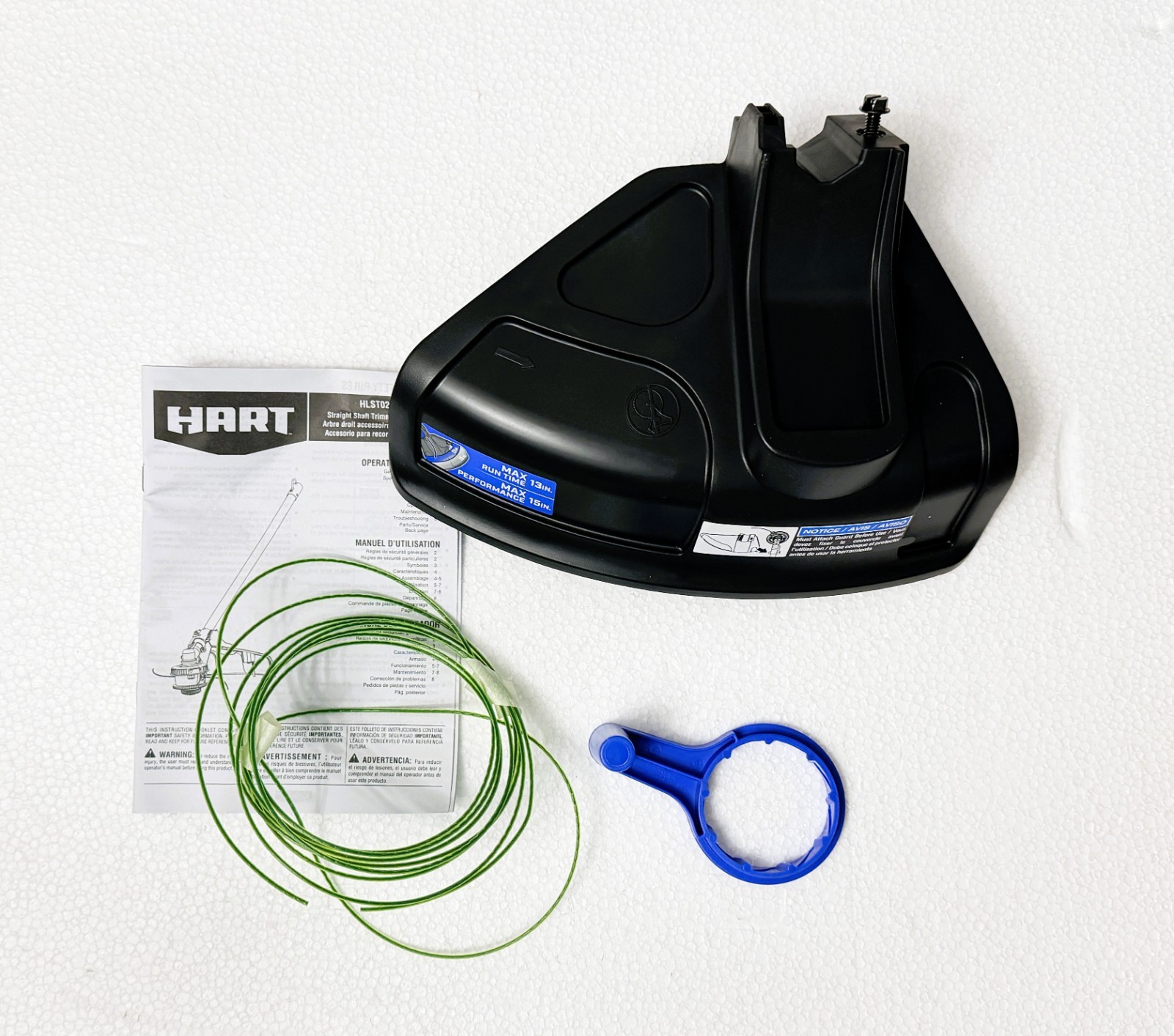 New HART HLST02LB 40-Volt 15" String Trimmer Attach Ready Bare Tool Only gallery