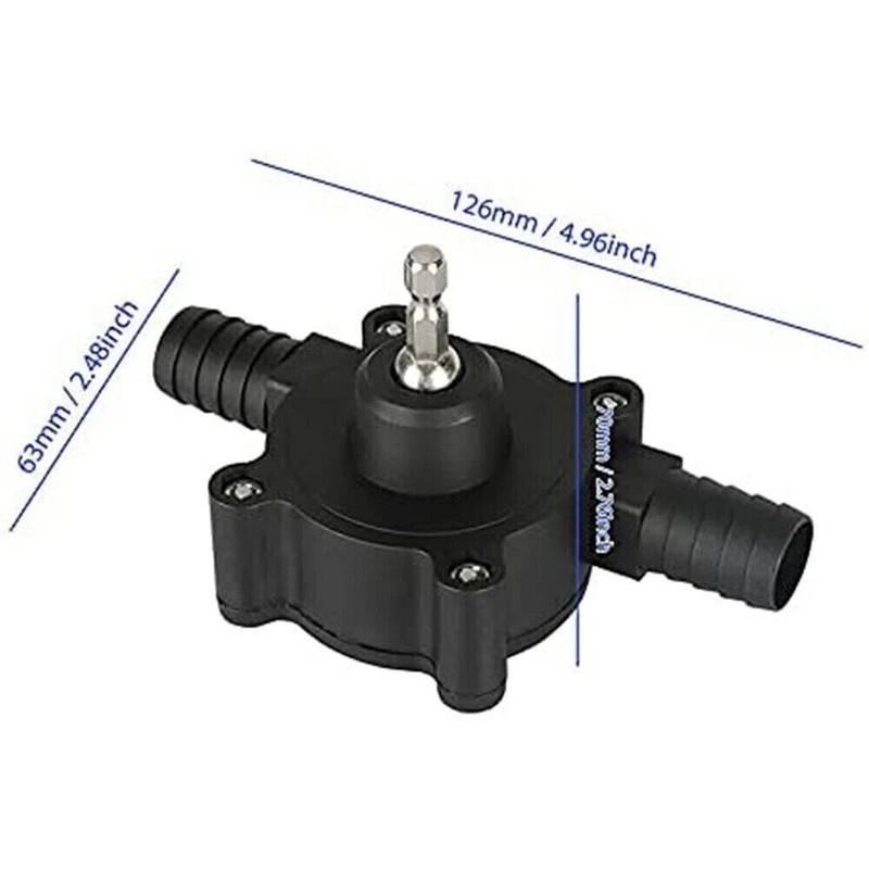 Hand Electric Drill Pump Self-Priming Pump Household Small Water Drill Drive Kit gallery
