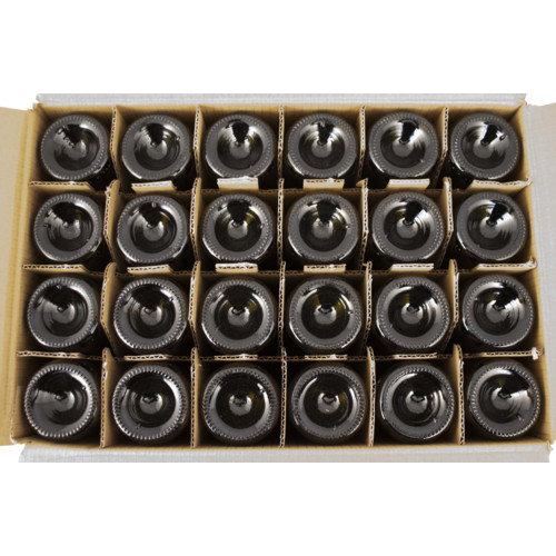24 count Farro Glass | Premium Wine Bottles | Bordeaux | Antique Green | 375 mL gallery