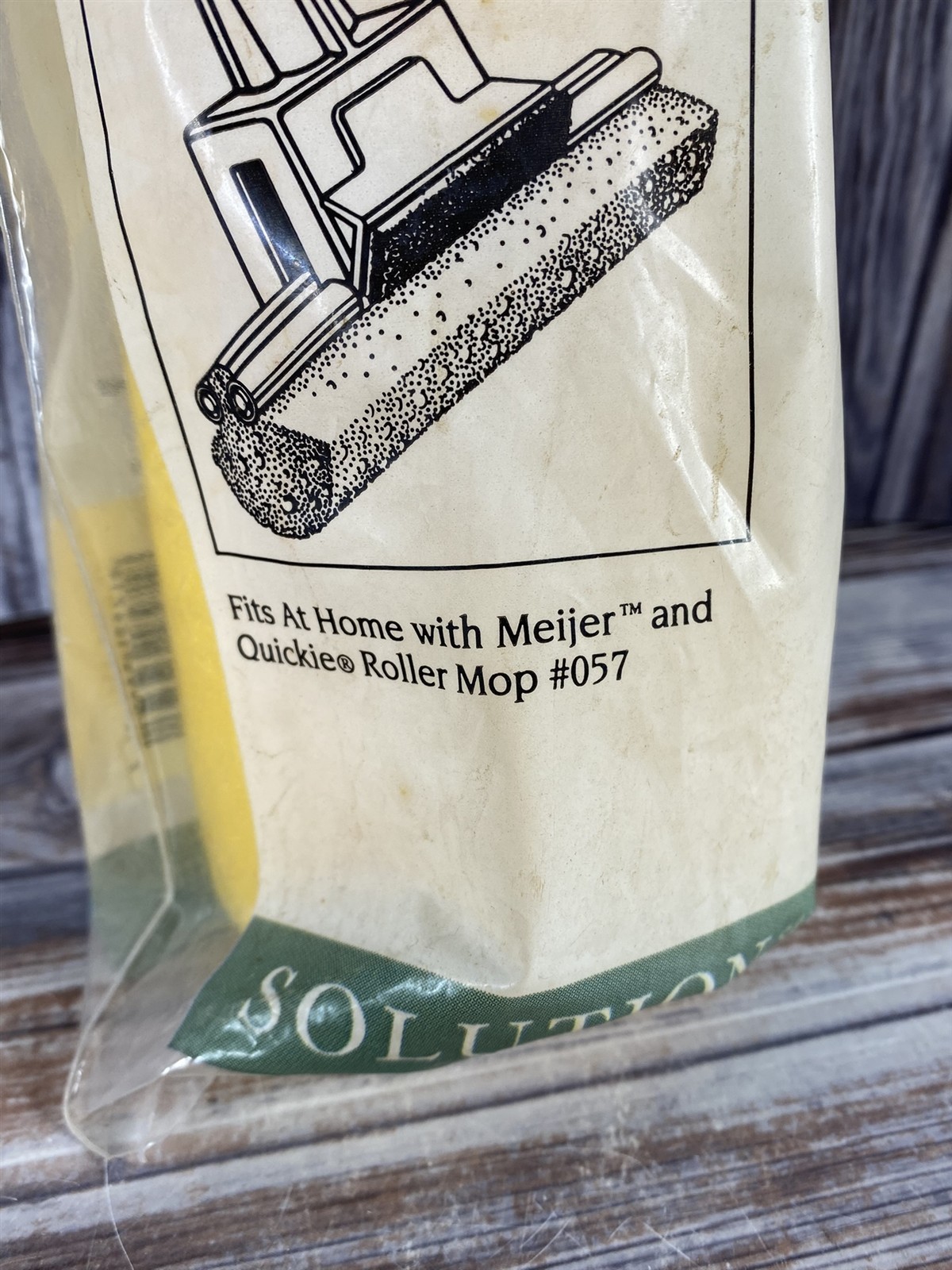Meijer Sponge Automatic Roller Mop Replacement Refill Type R #0572 -Fits Quickie gallery
