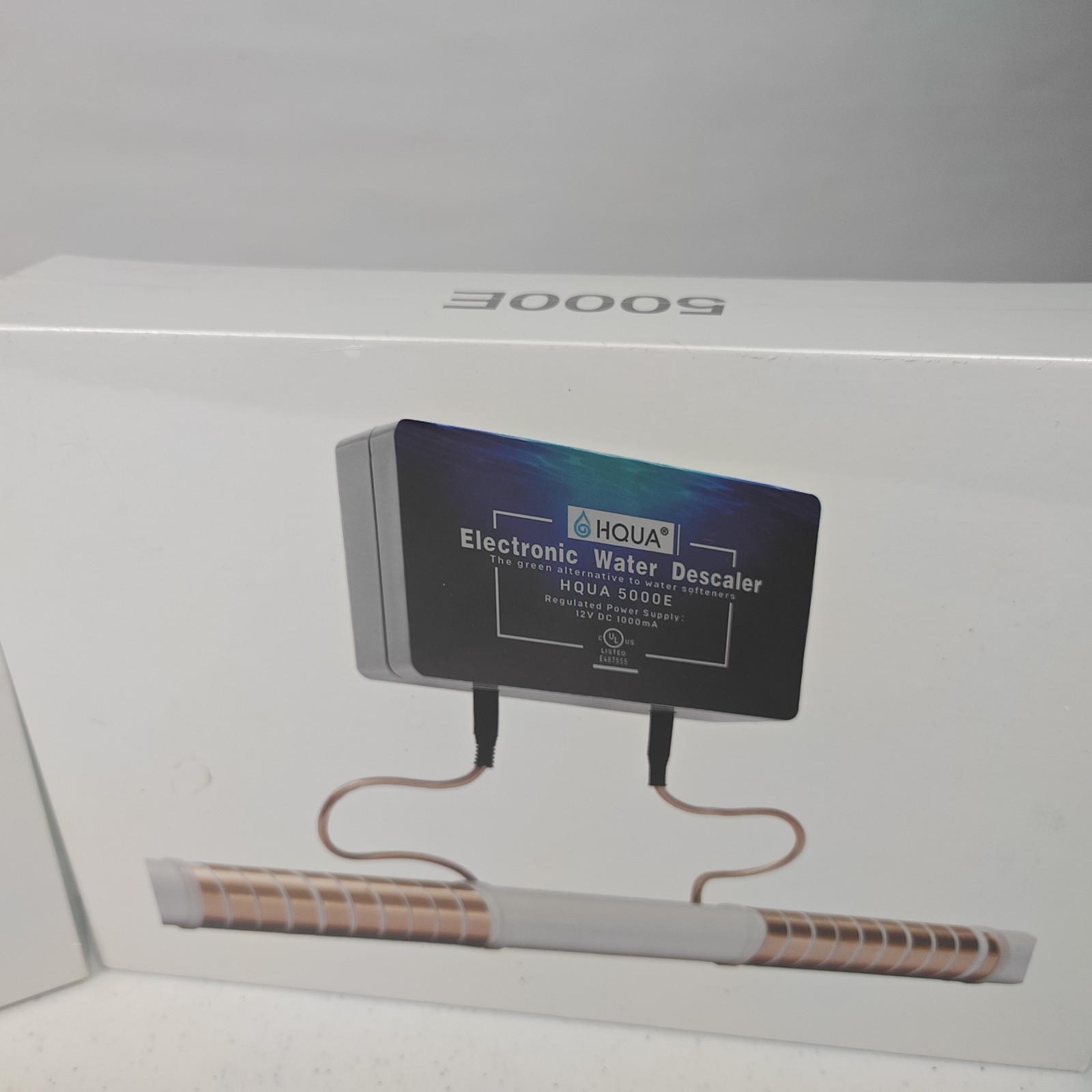 Electronic Home Water Softener Descaler System Salt-Free HQUA 5000E 100-240V NEW gallery