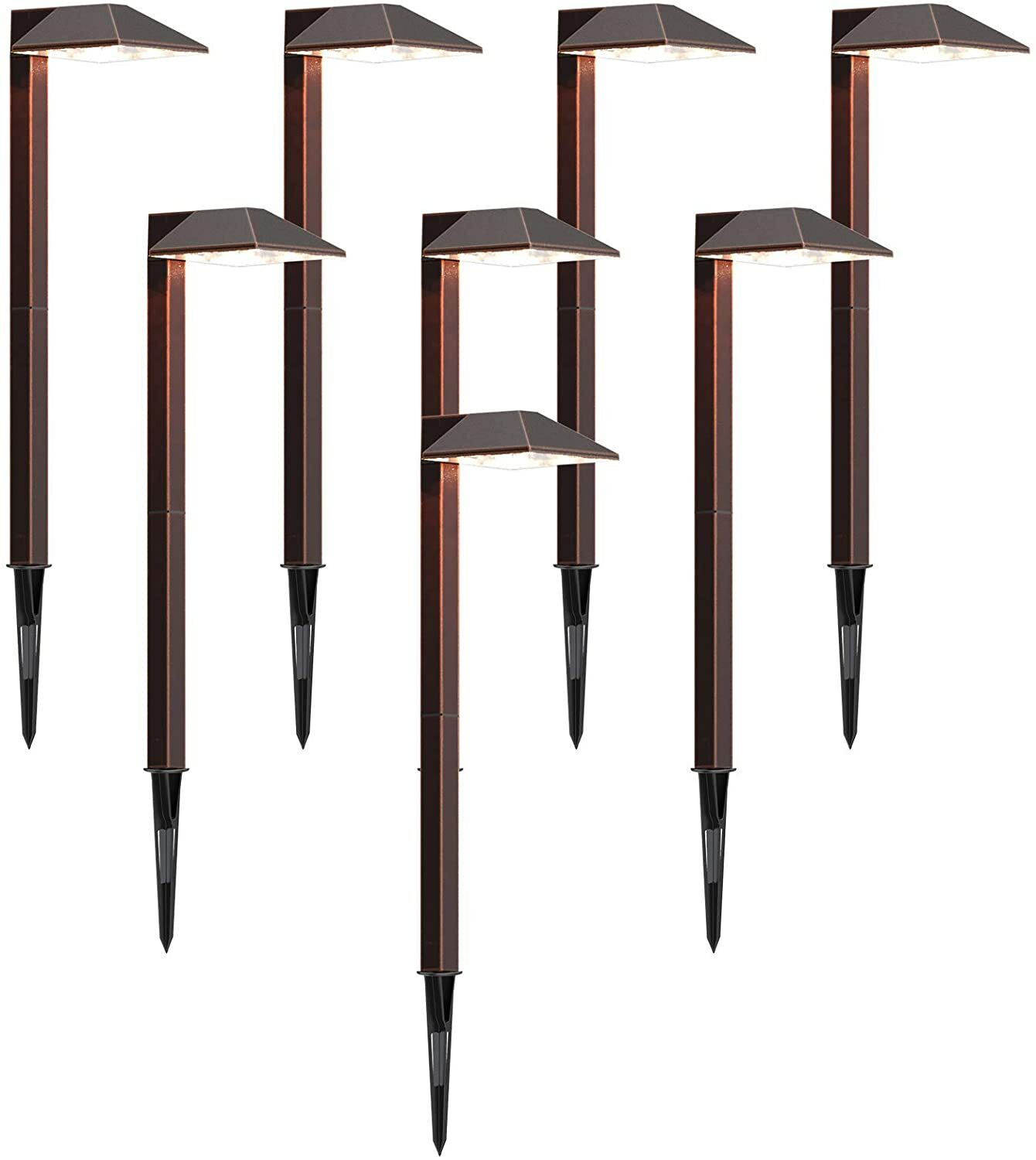 GOODSMANN Landscape Lighting Low Voltage Path Lights 0.7W 100 Lumen 3000K gallery