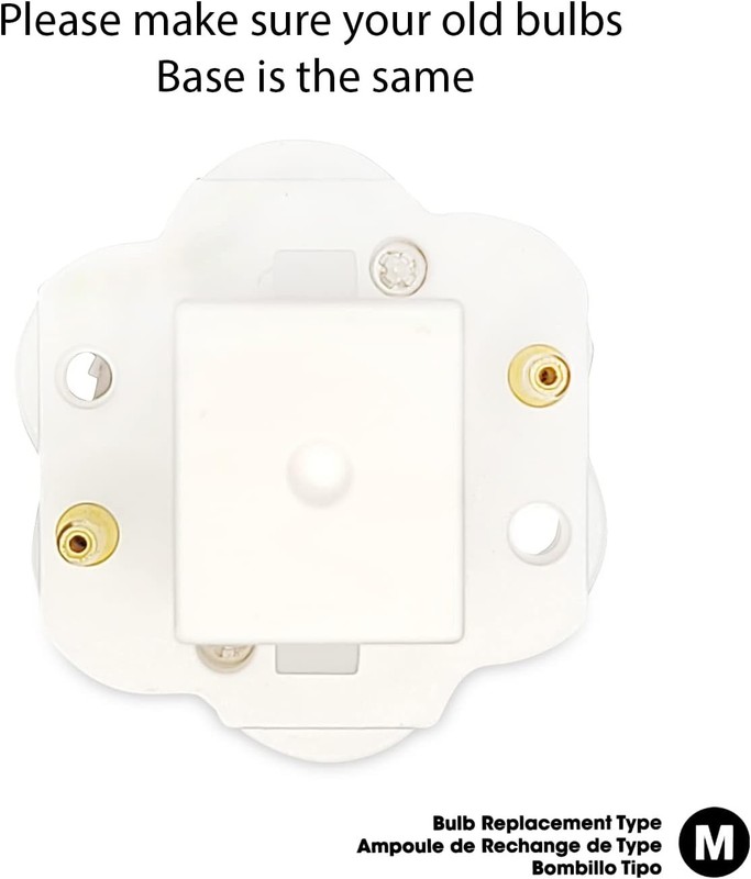Type M LED Replacement for Ottlite 20W 2-Pin Swirl Bulb B84J35, SB20-M or SB20-M gallery