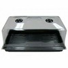 x3 Hydroponic Cloning Dome Tray 10" x 20" Propagation Kit Vented Humidity gallery
