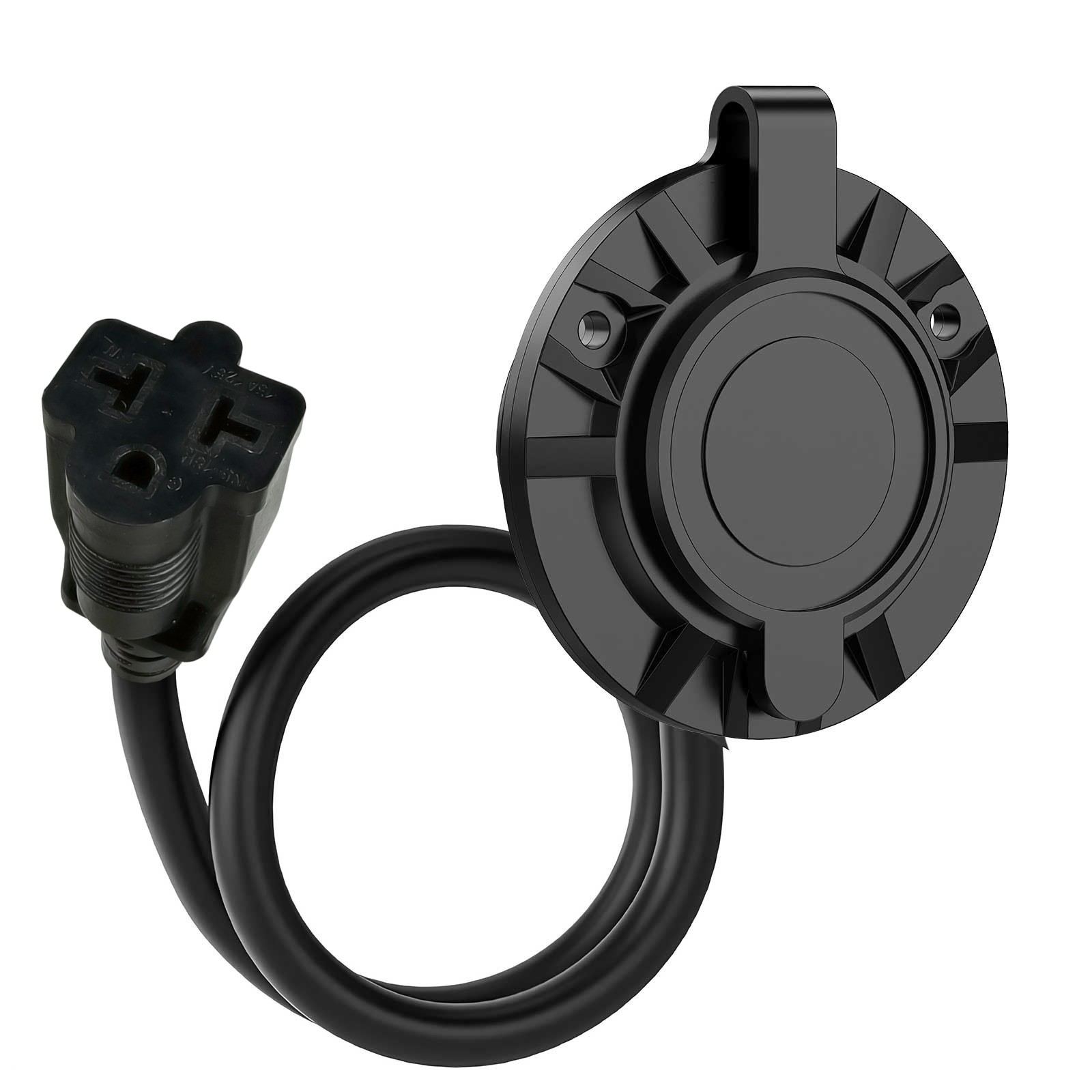 20A 125V Shore Power Inlet AC Power Electrical Receptacle for RV Trailer 12AWG gallery