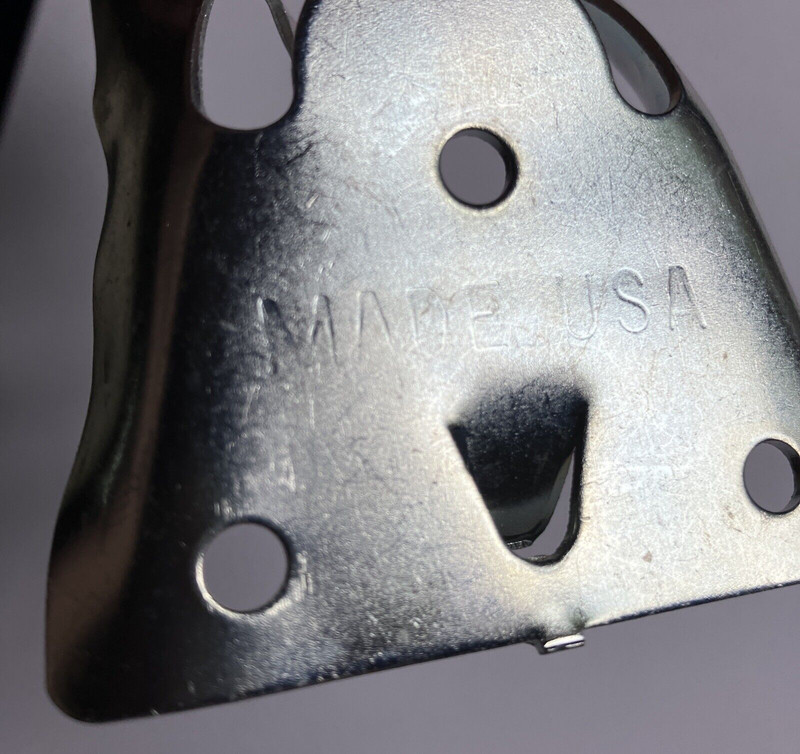 Flag Pole Holder 3/4" Mounting Bracket w/Screws Steel Heavy Duty USA Flagpole gallery