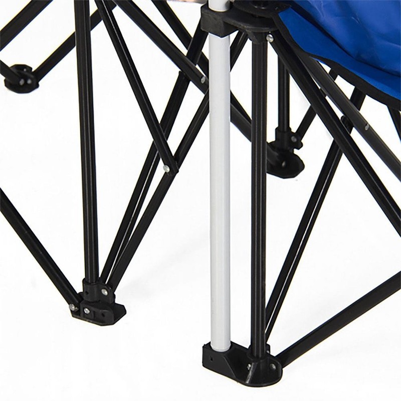 Foldable Picnic Beach Camping Double Chair+Umbrella Table Cooler Fishing Fold Up gallery