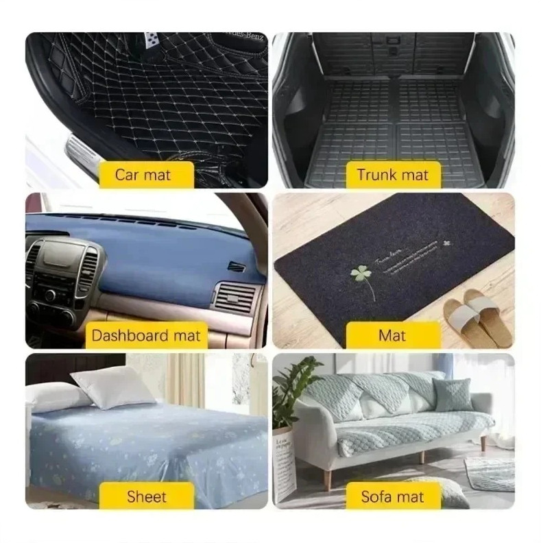 10 Pairs Double-Faced Carpet Fixing Stickers Anti-Skid Floor Grip Pads gallery
