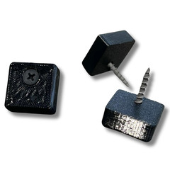 Rubber Sid D Memory Block Tile Hangers