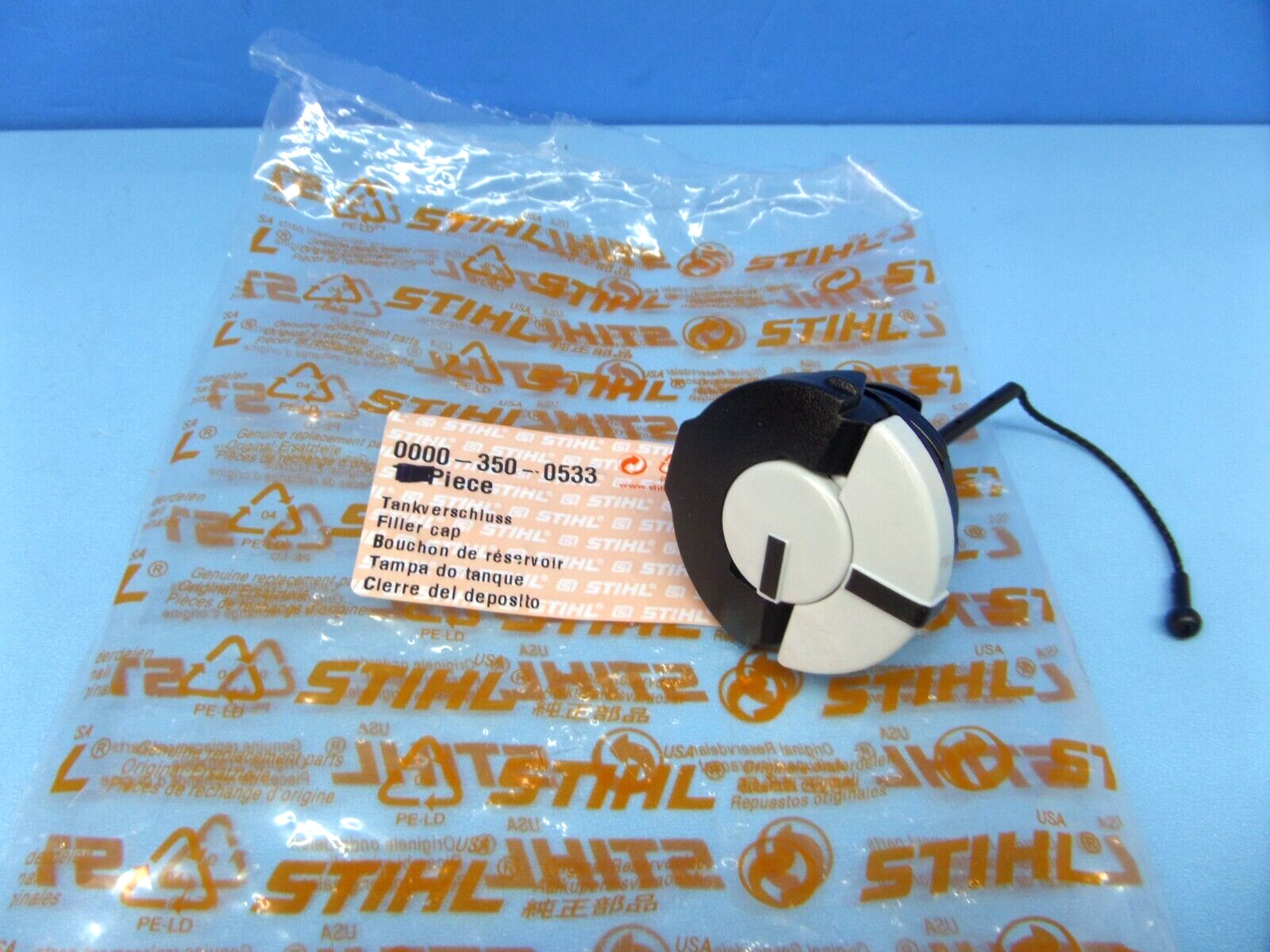 OEM FUEL CAP FOR STIHL MS210 MS230 MS440 MS460 & MORE # 0000 350 0533 -- UP 110 gallery