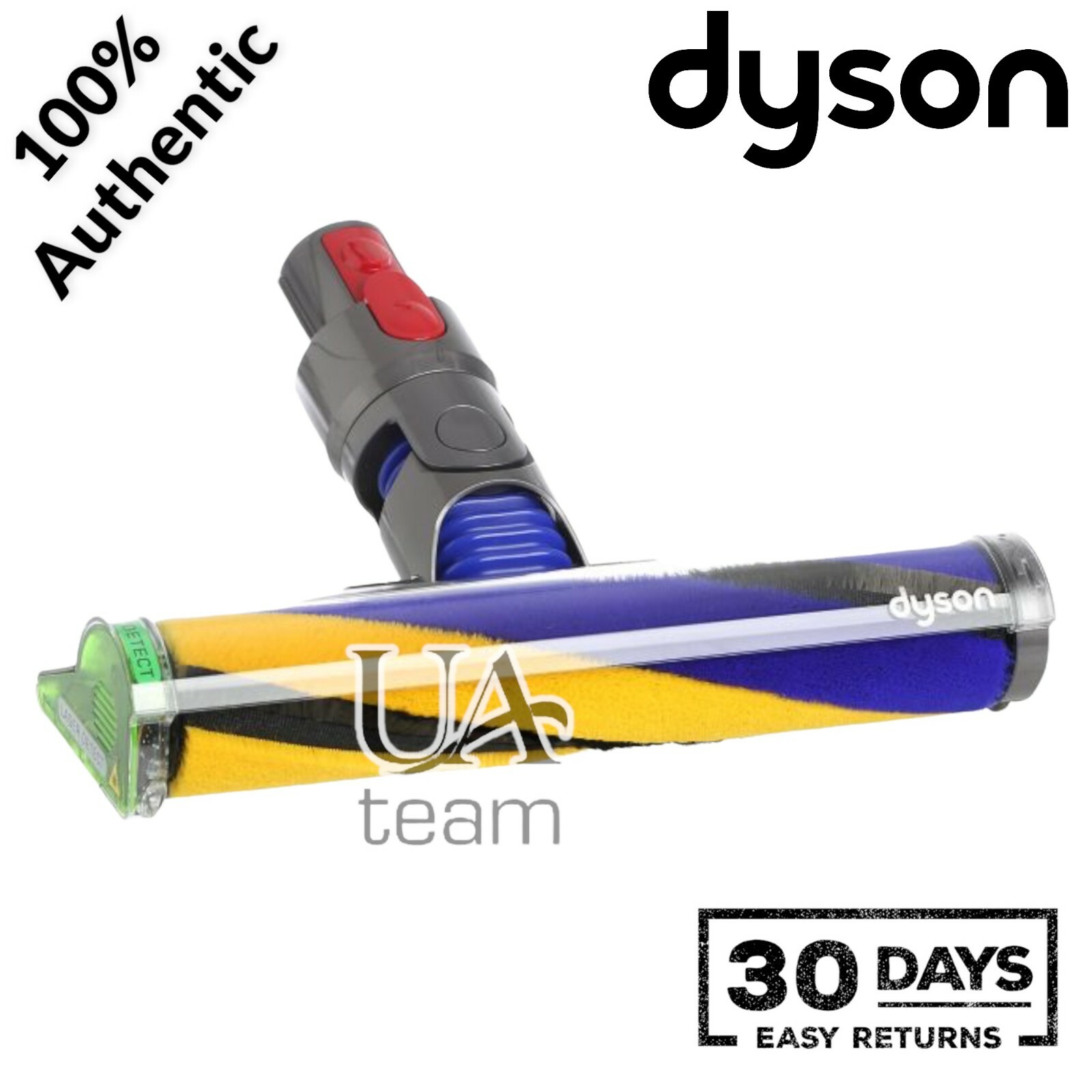 NEW OEM Dyson V11 SV16 OUTSIZE Slim Floor Fluffy Cleaner Brush Head 971360-01 gallery