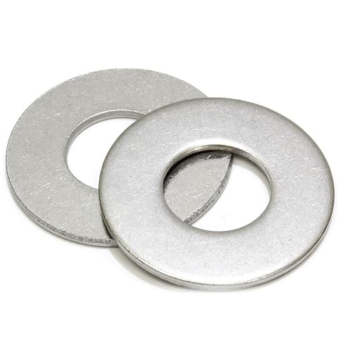 5/16" Stainless Flat Washer (100 Pack), 3/4" OD 18-8 5/16" x 3/4" - 100 pcs gallery