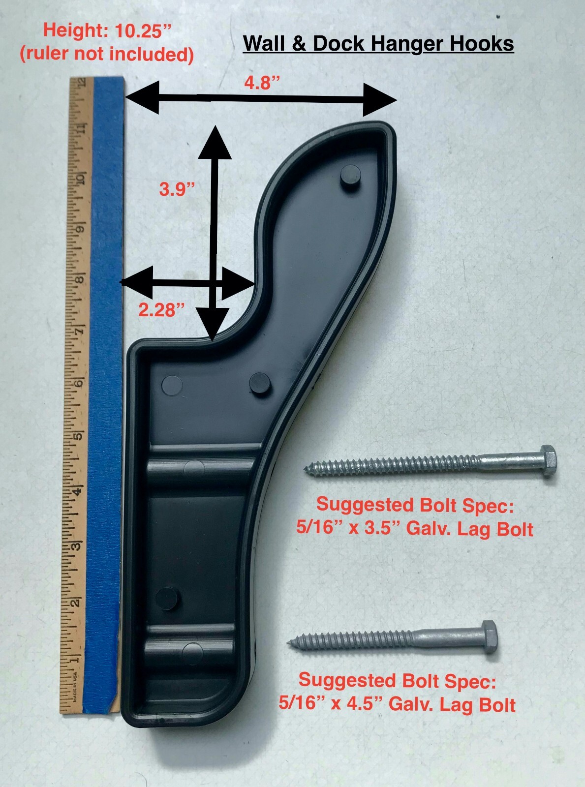 Dock Piling Line Holder, Wall & Dock Hanger Hooks gallery