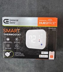 Wi-Fi and Bluetooth Enabled Smart Programmable Thermostat with Schedules