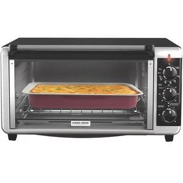 BLACK+DECKER 8 Slice Extra-Wide Countertop Toaster Oven, TO3250XSB, Free Ship gallery