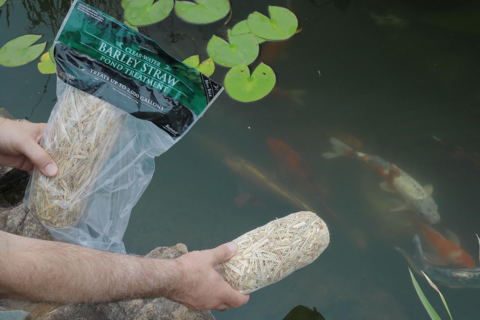 Summit Clear-Water Barley Straw Pond Treatment 2-Pack (Treats up to 2000 Gallons gallery