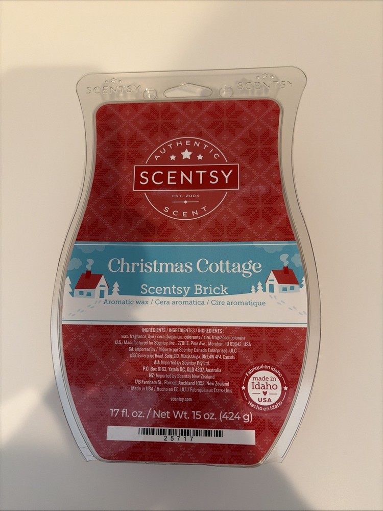 Scentsy Brick- Christmas Cottage