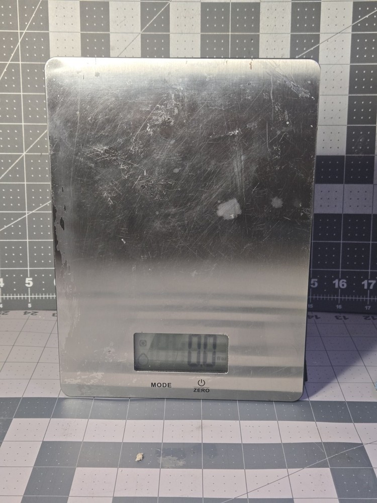 Electronic Kitchen Scale EK9333 Digital Max 11 Pounds Battery Operated Tested
