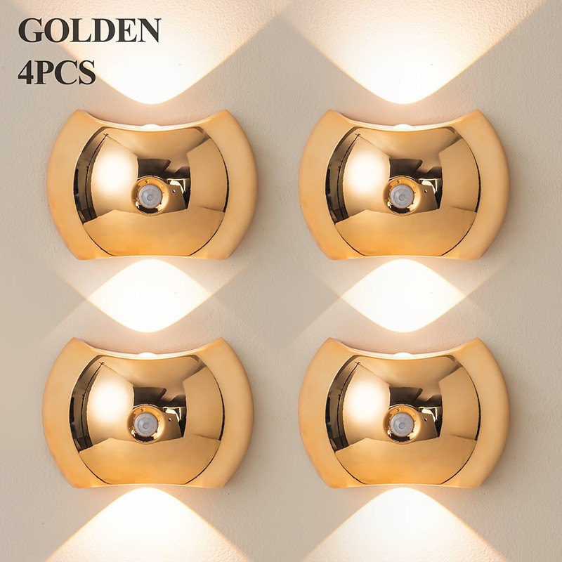 Up & Down Light Source Wall Sconces with Motion Sensor, Cordless LED Wall Light gallery