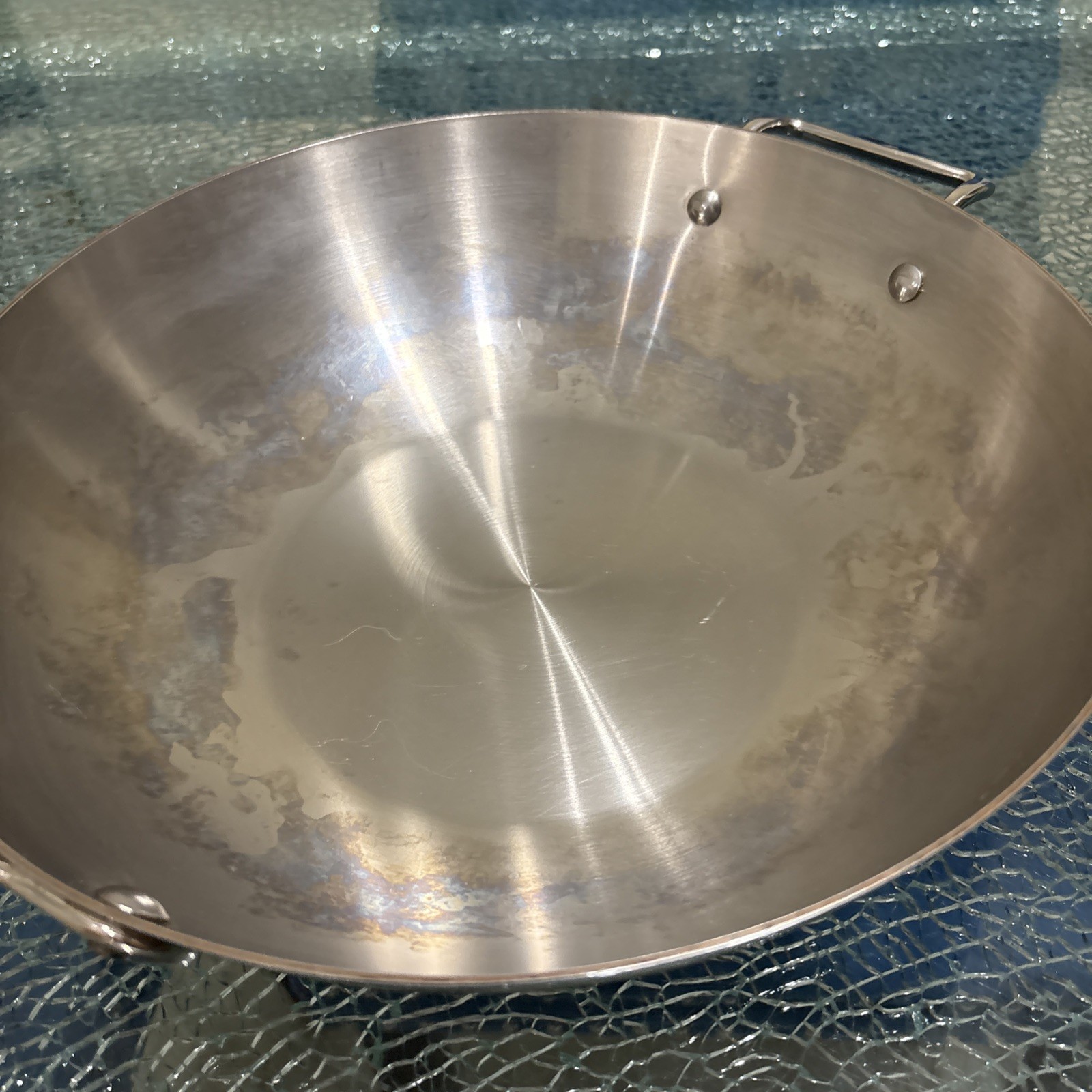 All-Clad Copper Core 5-Ply Bonded, 4 Quart Sauté / Stirfry Pan with Lid gallery