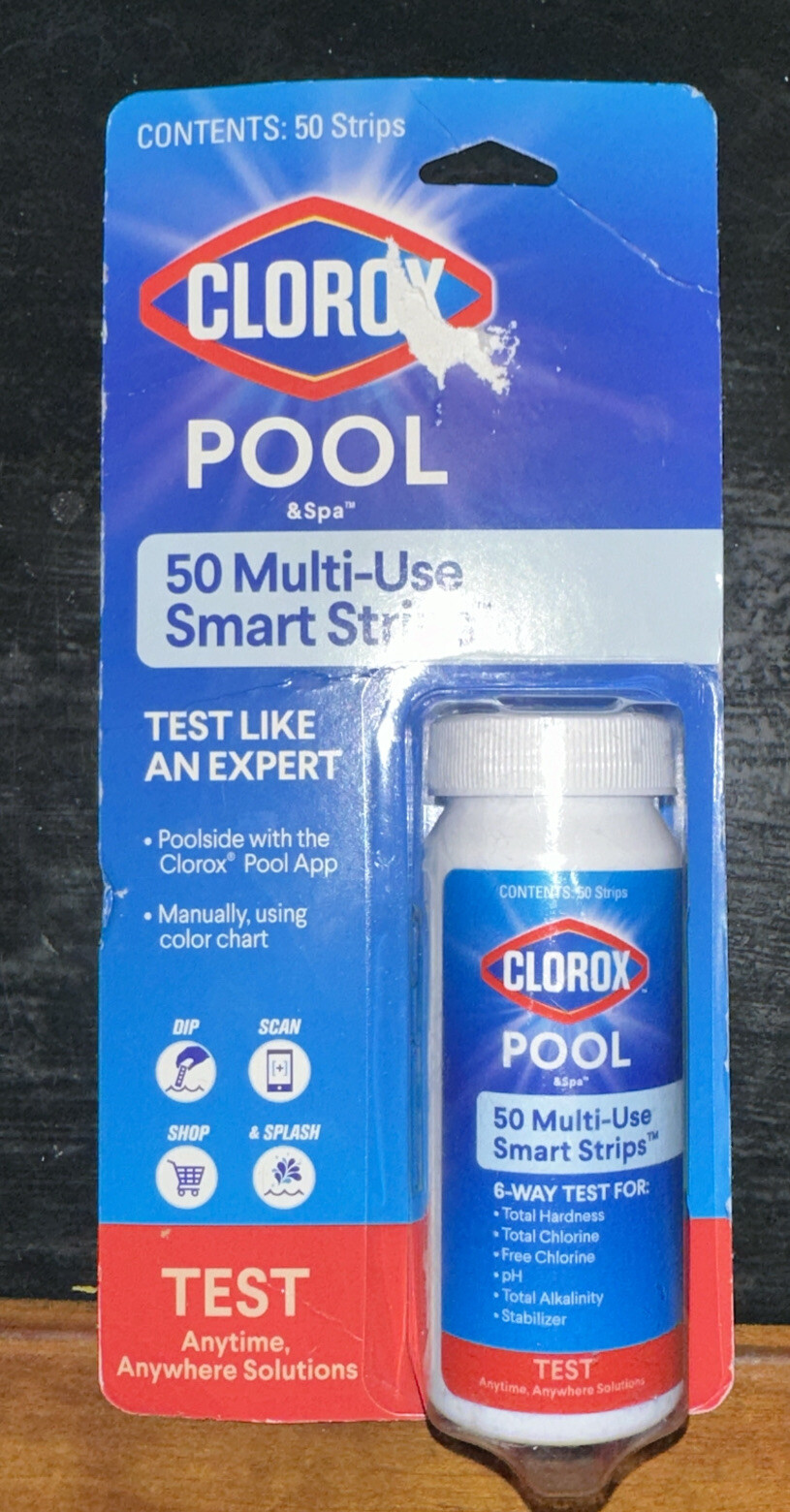 Clorox Pool and Spa My Pool Care Assistant Test Strips (Pack of 50) gallery