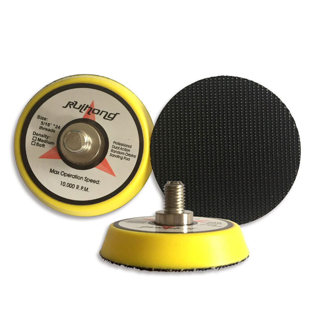 2 Inch 50mm Backing Pad Hook Loop with M6/M8 Thread For Sanding Discs Air Sander gallery