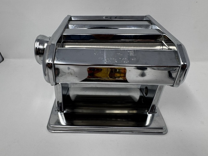 Marcato Ampia 150 Pasta Maker Machine Made in Italy w/ Clamp Handle Booklet gallery