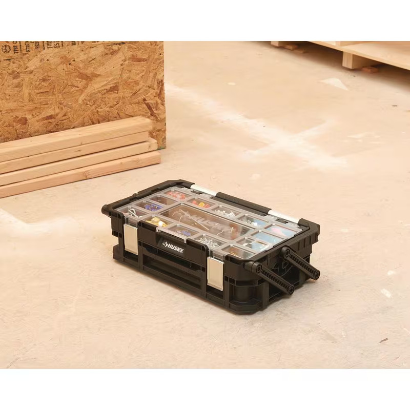 Connect Stackable Portable Cantilever 22 Removable Compartment Small Tool and Pa gallery