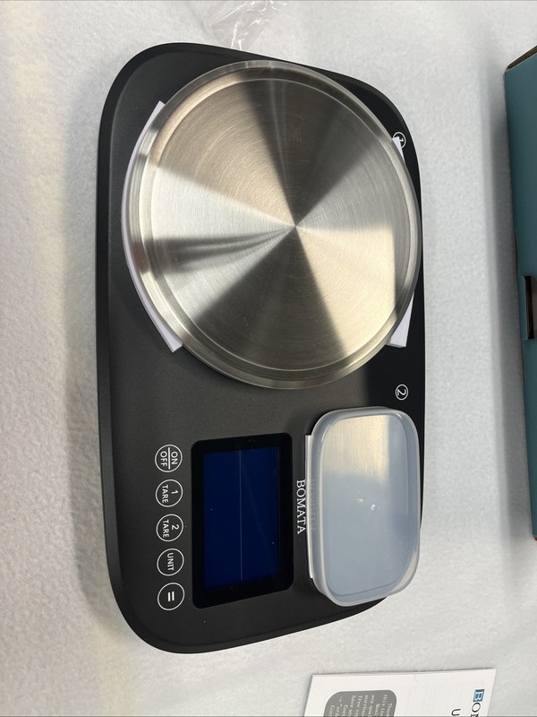 BOMATA Precision Digital Scale with Two Measurements , Model B614, NIB gallery