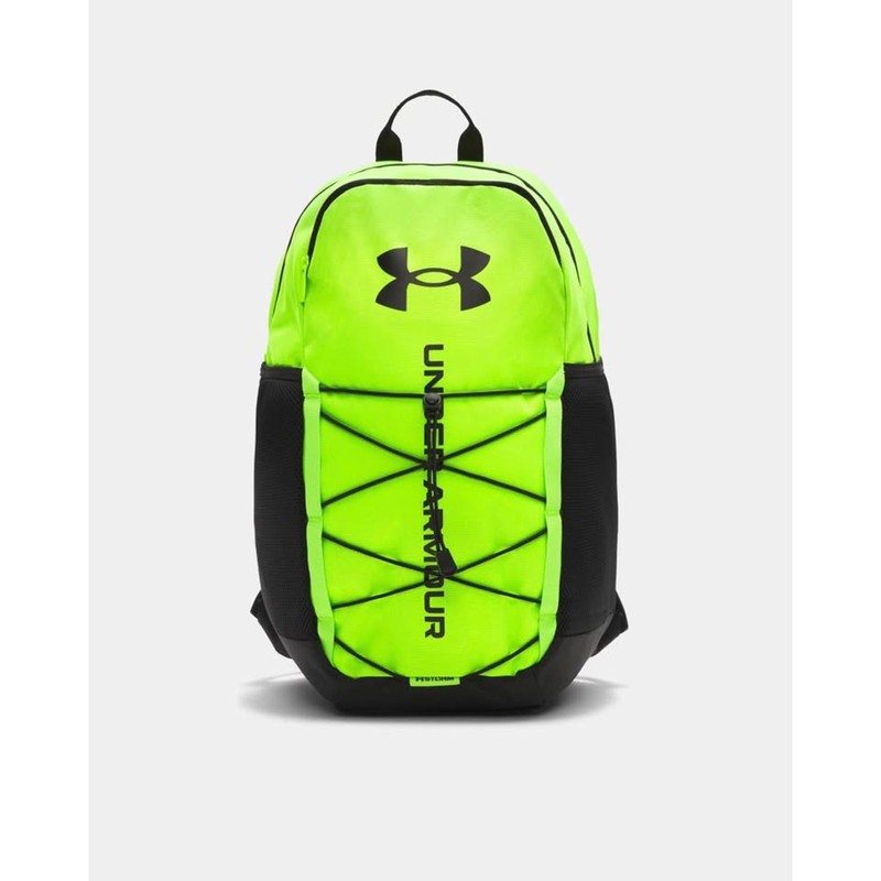 Under Armour Hustle 6.0 Backpack- Hyper Green *NEW WITH TAGS* 4