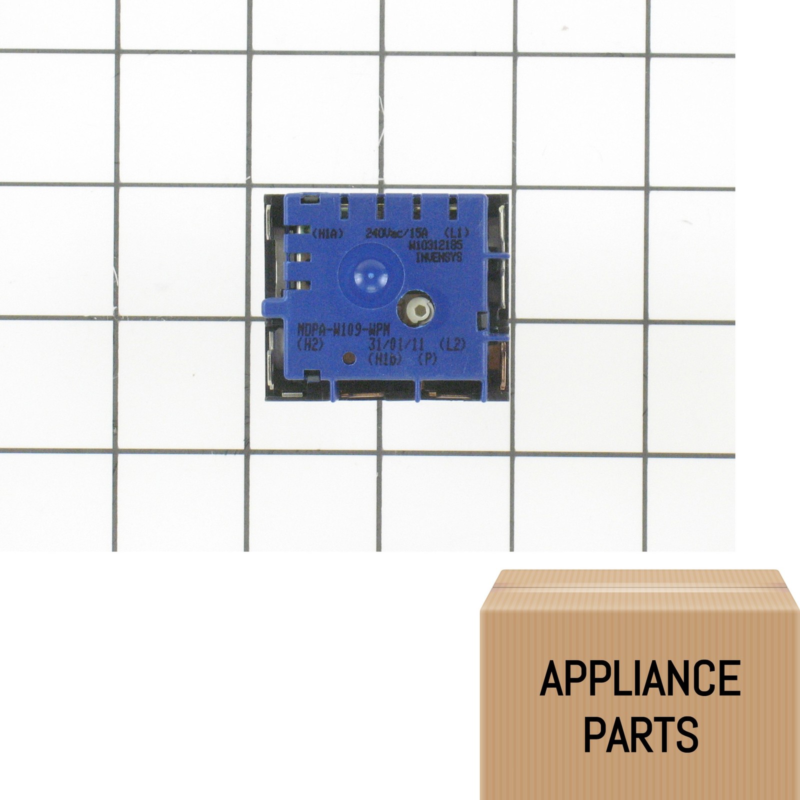 AP6019272-A OEM For Whirlpool Cooktop Burner Infinite Switch Part # Model A1 gallery