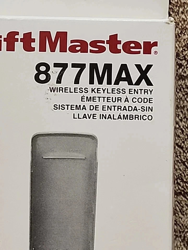 LiftMaster 877MAX Garage Door Opener Keypad Remote Keyless Entry Wireless gallery