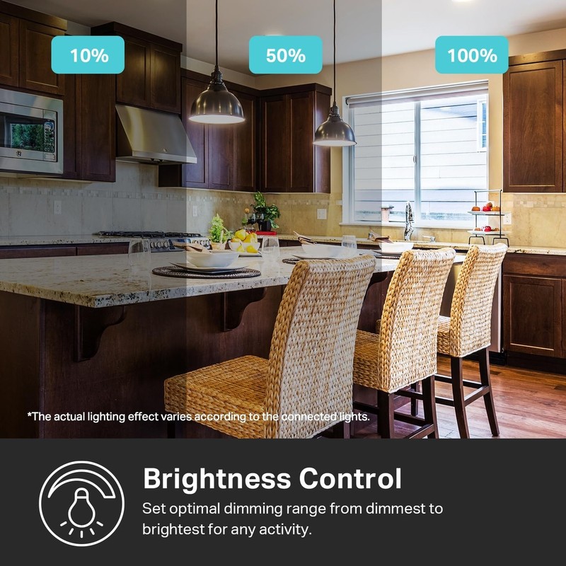 Smart Dimmer Switch 3-Pack - Alexa & Google Home Compatible, Voice Control gallery