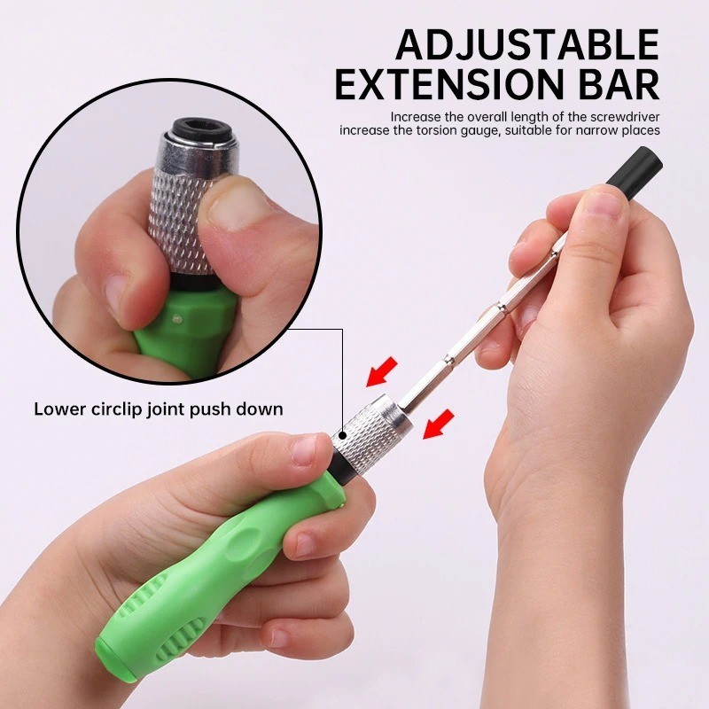 Precision Screwdriver Set 32 in 1 mini magnetic Screwdriver Set maintenance HO gallery