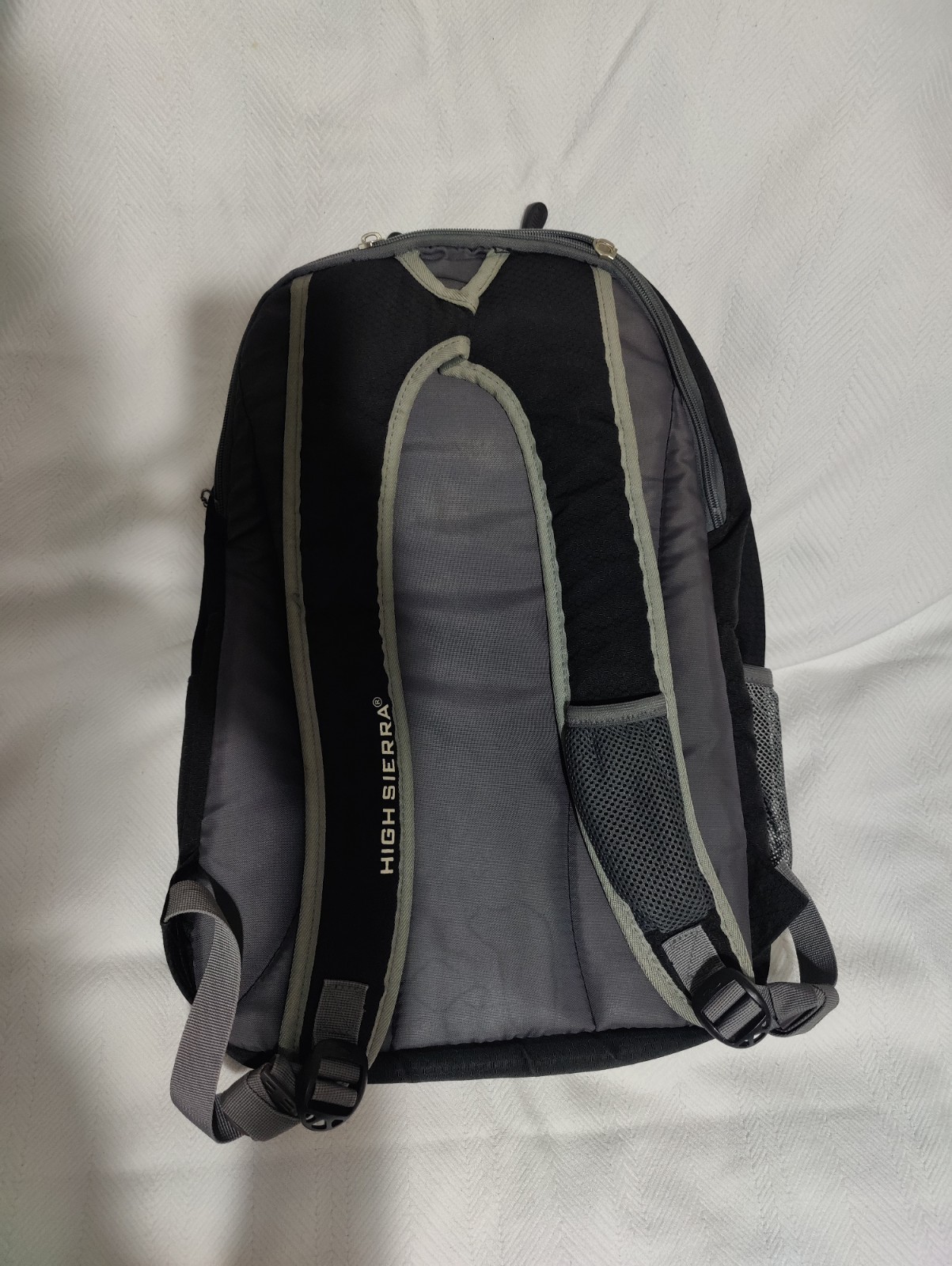 Used High Sierra Backpack Black Oceanwering Logo. 2