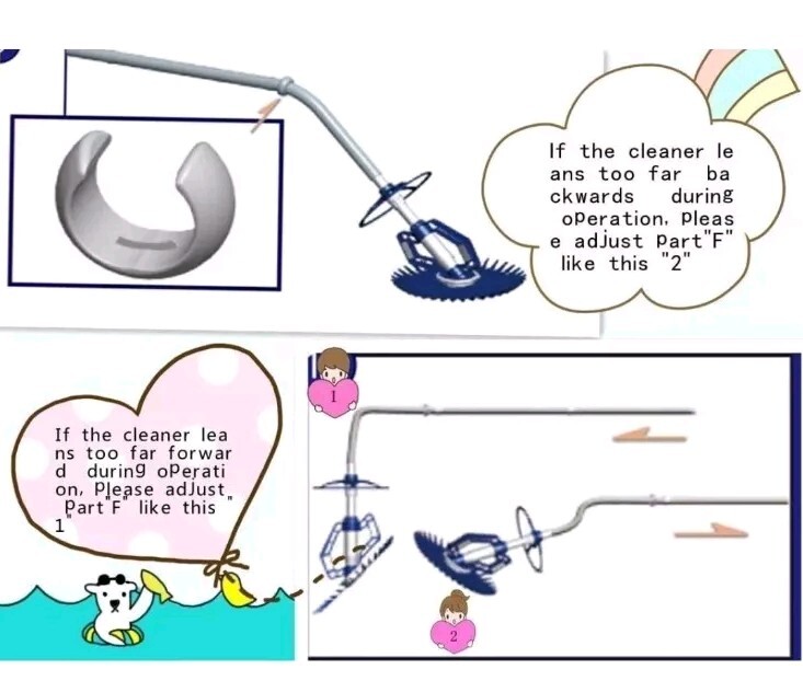 VINGLI Pool Vacuum Cleaner Automatic Sweeper Swimming Pool Creepy Crawler OPNBOX gallery
