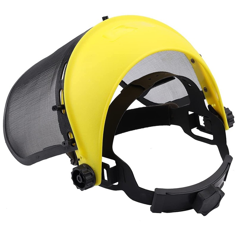 Chainsaw Weeding Full Face Shield Mesh Visor for Chainsaw Trimmer Pole Pruner gallery