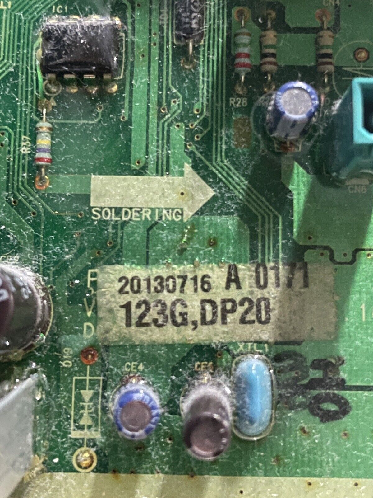SAMSUNG DRYER CONTROL BOARD DC92-00123G |WM1524 gallery