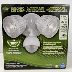 Home Zone Security Light Motion Activated LED 2500 Lumens 180° Detection 962680