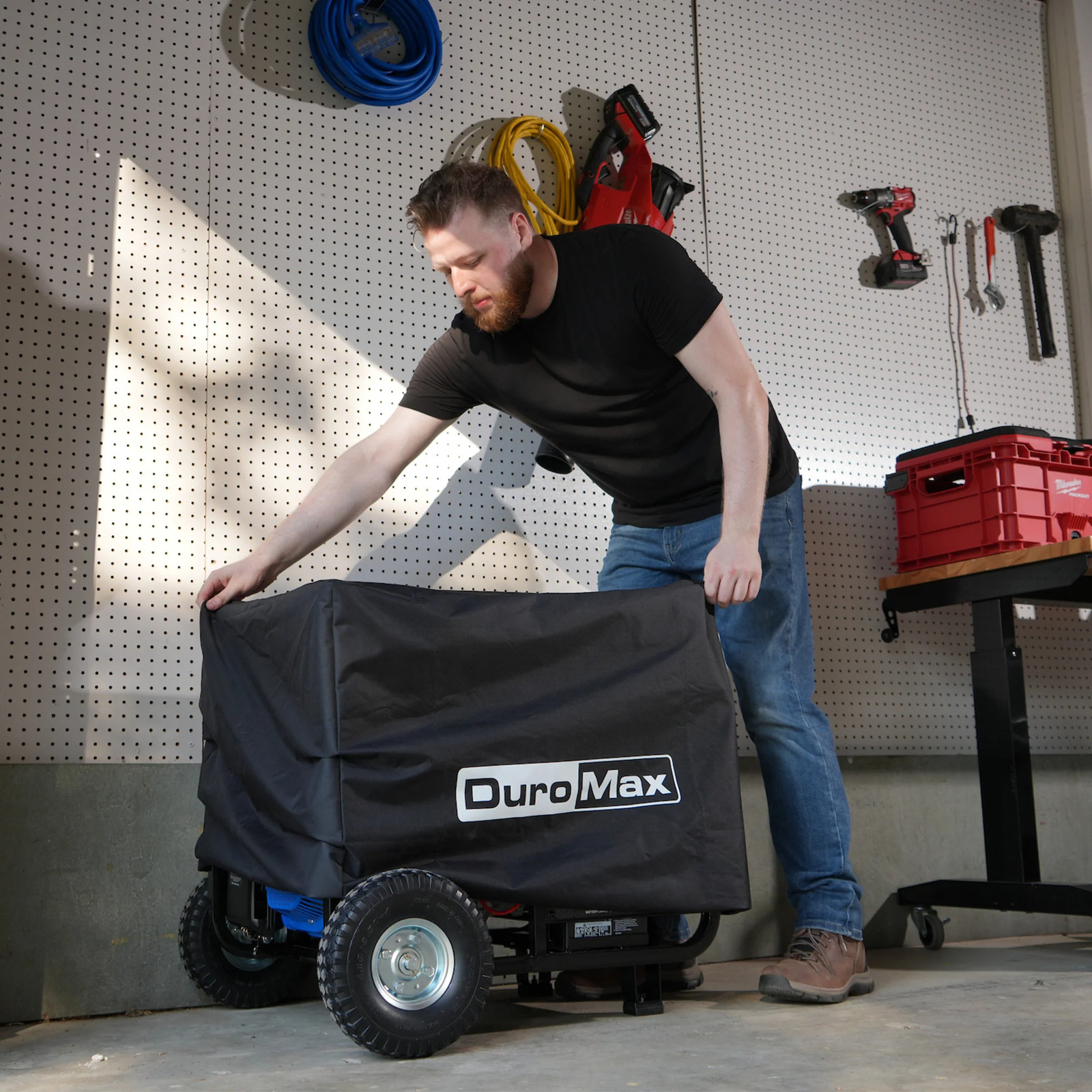 DuroMax XPXGC Extra Large Weather Resistant Portable Generator Dust Guard Cover gallery