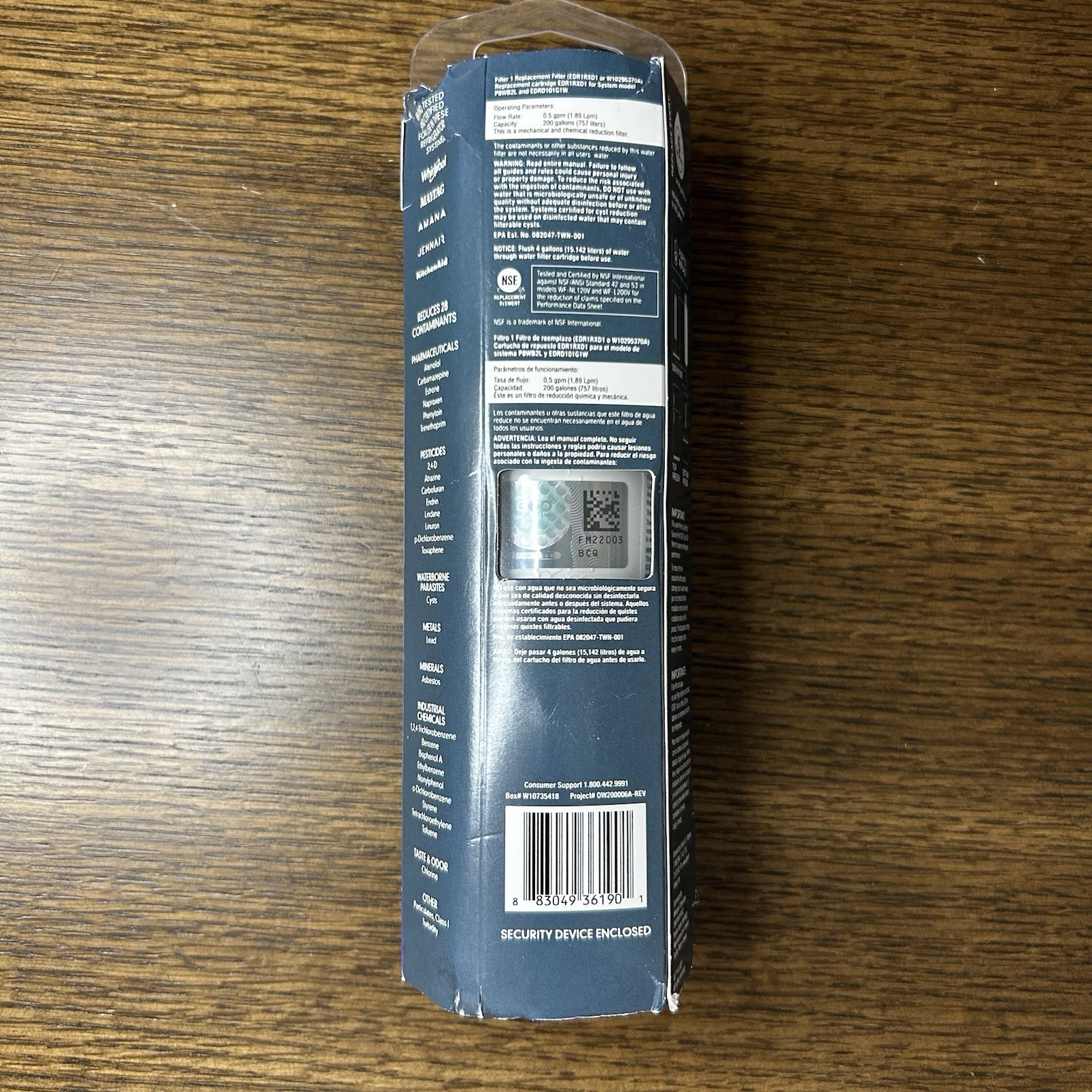 EveryDrop Refrigerator Ice & Water Filter - White - EDR1RXD1 New gallery