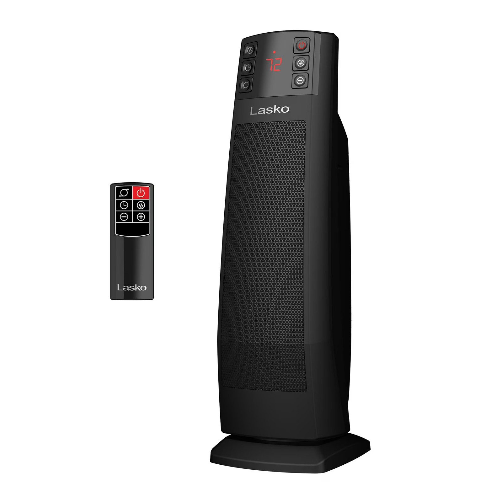 Lasko CT22850 22 Inch Oscillating Ceramic Tower Space Heater, Auto Dimming gallery
