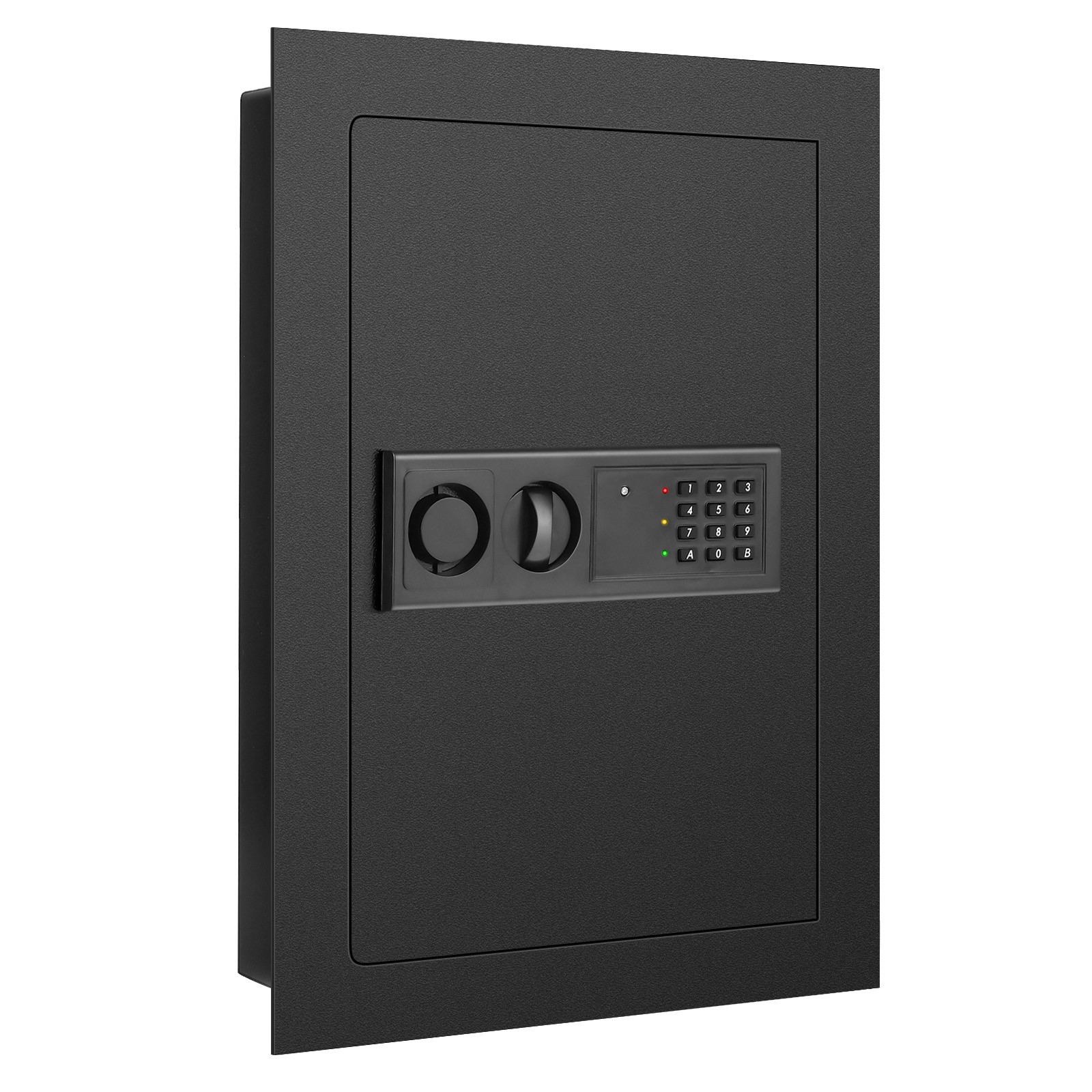 0.8CF Digital Flat Recessed Wall Safe Home Security Lock Gun Cash Box Locking gallery