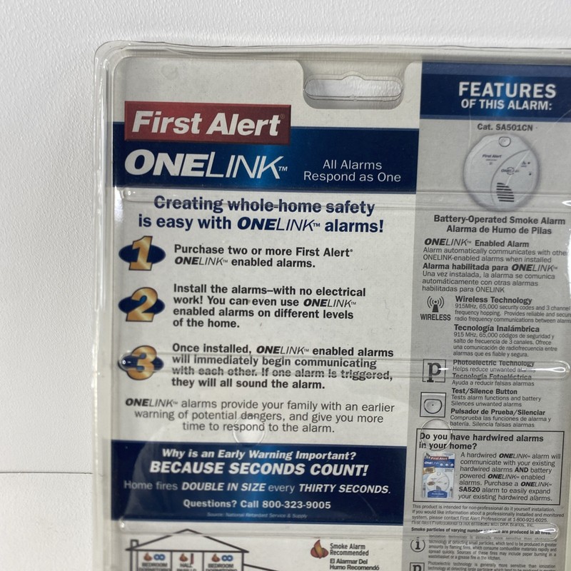 First Alert Wireless Interconnect Smoke Alarm - SA501CN New gallery