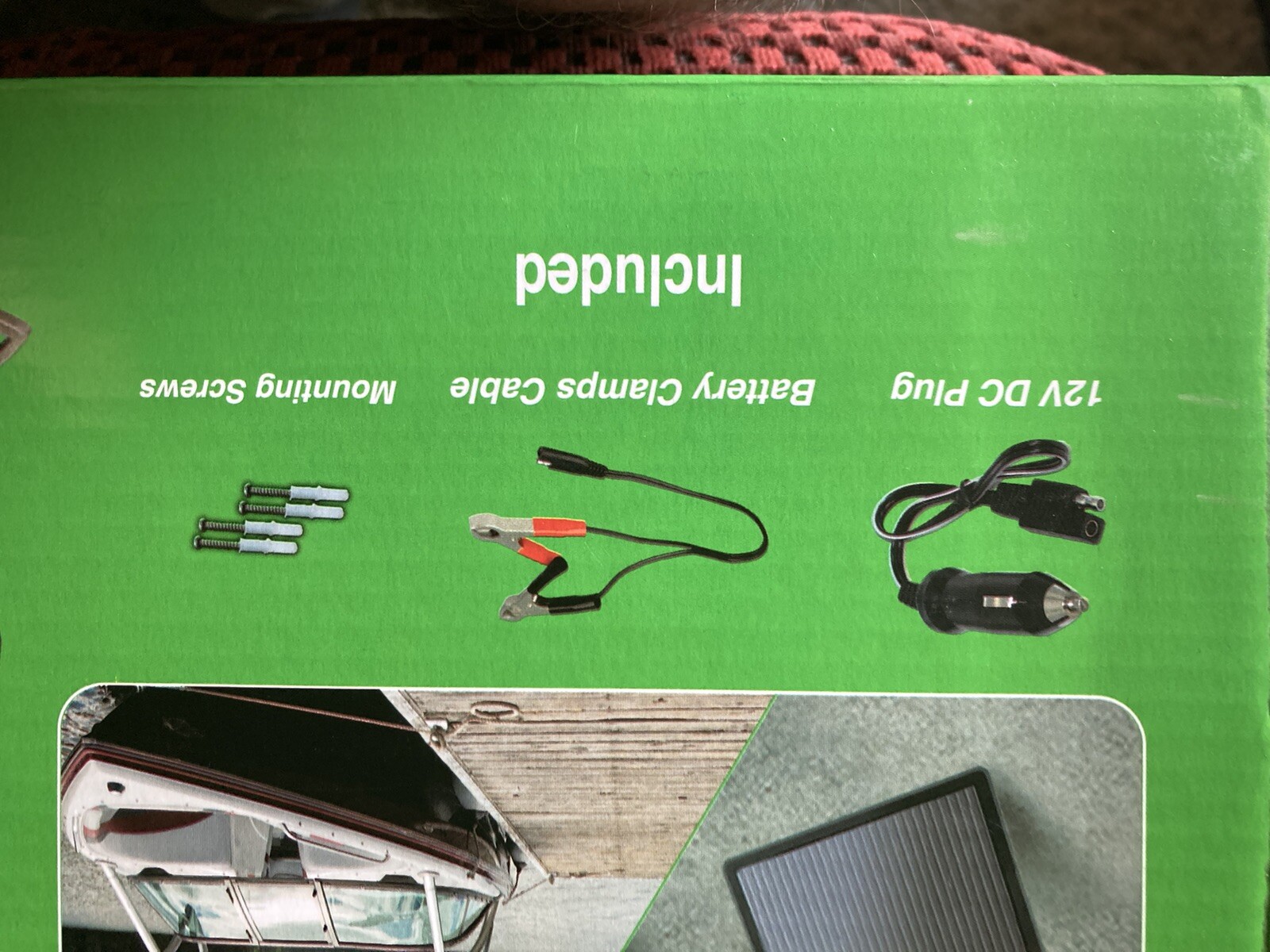 7.5W Amorphous Solar Panel 12V Battery Trickle Charger Outdoor Power Supply P-21 gallery
