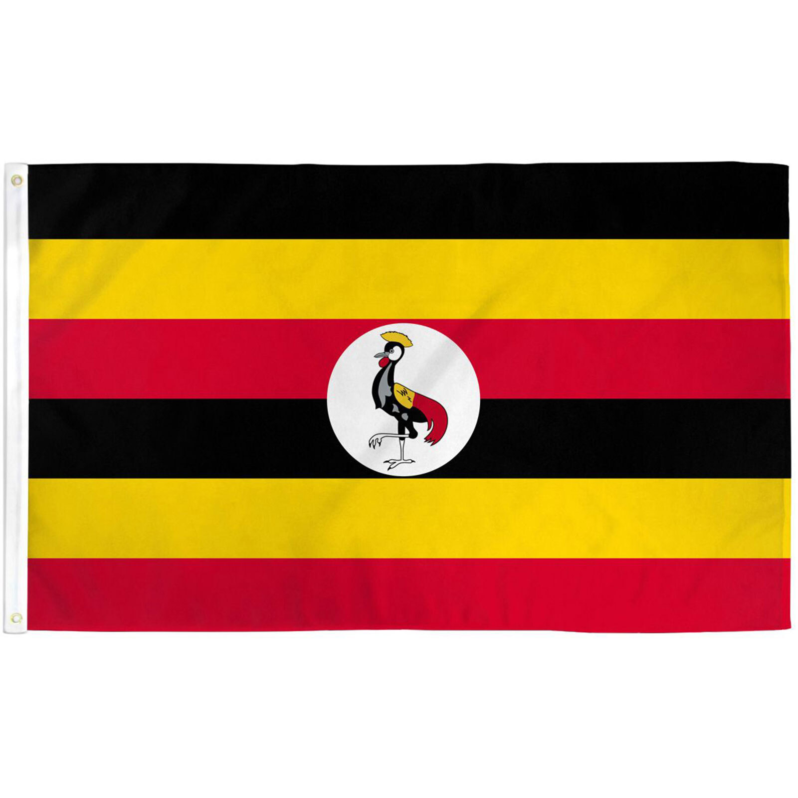 UGANDA COUNTRY 3'X 5' POLY FLAG gallery