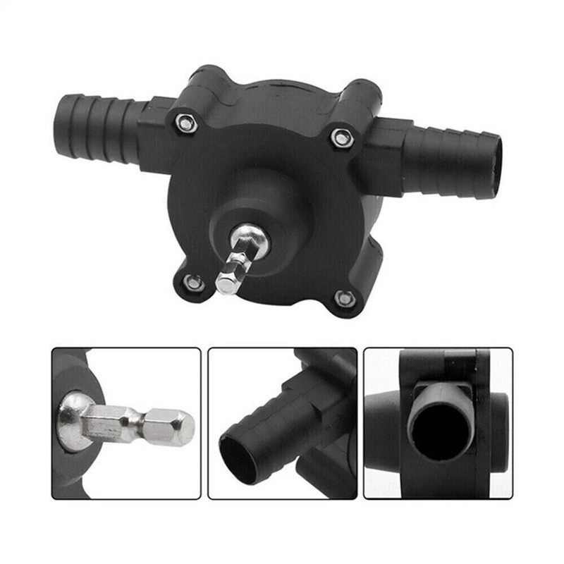 Hand Electric Drill Pump Self-Priming Pump Household Small Water Drill Drive Kit gallery