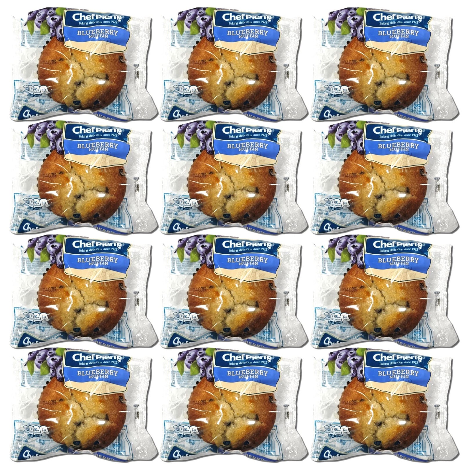 Chef Pierre Blueberry Muffins Individually Wrapped 4 Oz, 12 Pack gallery