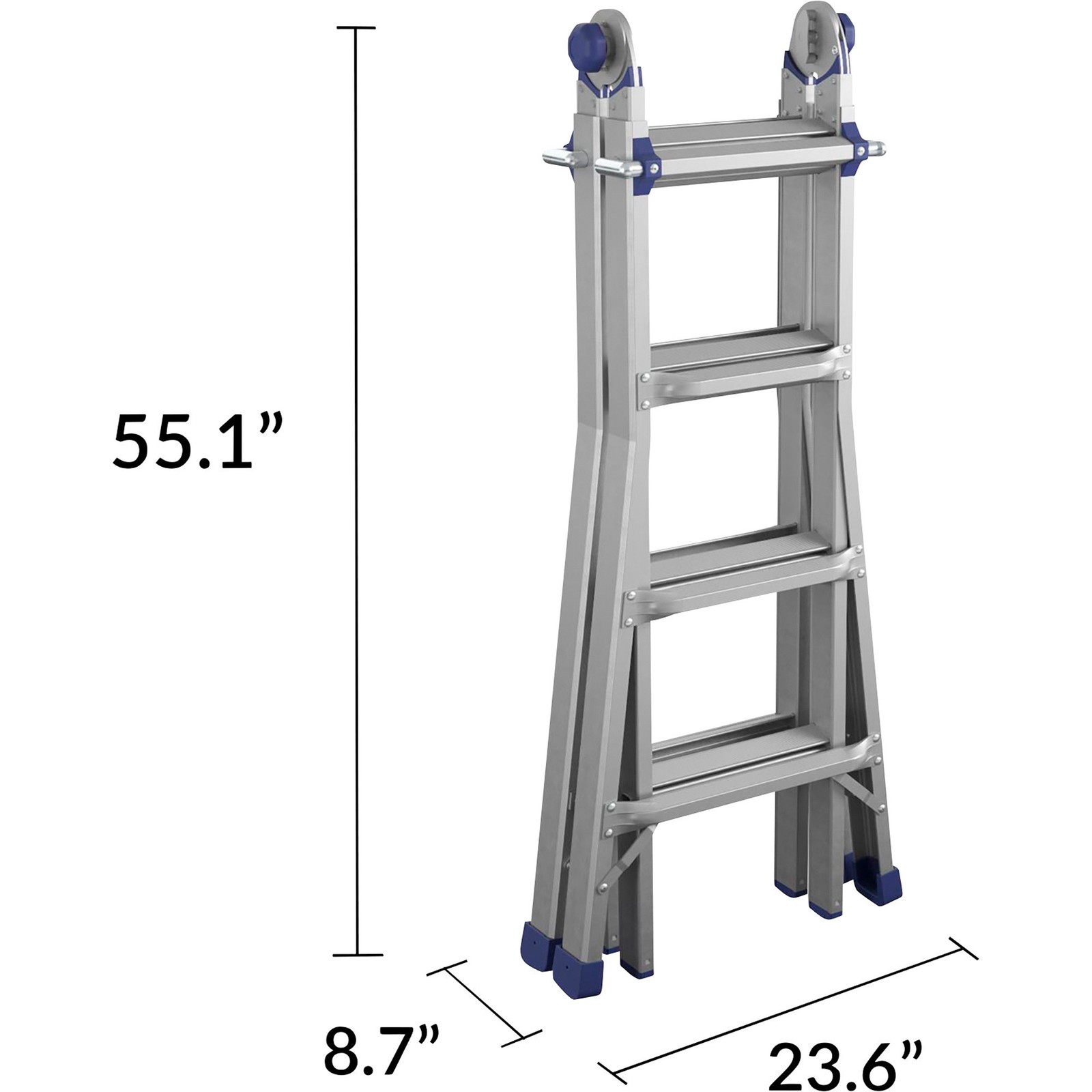 Cosco Articulating Multi-Position Ladder, 18ft., Model# 20918T1ASN gallery